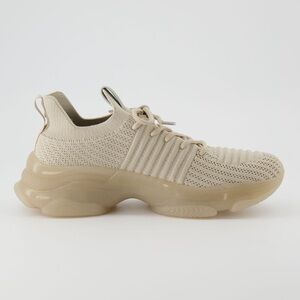 Cushionaire Women's Apolo Beige Knit Sneakers Sz 10